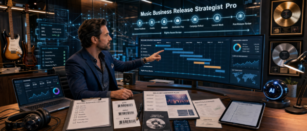 Music Business Release Strategist Pro